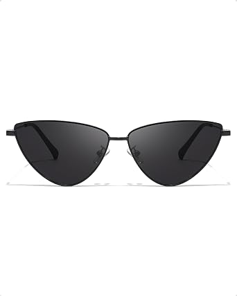SODQW Cat Eye Sunglasses for Women, 90s Vintage Designer Ladies Shades Trendy Fashion Sun Glasses