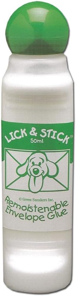 Lick & Stick Remoistenable Envelope Glue 1.6oz