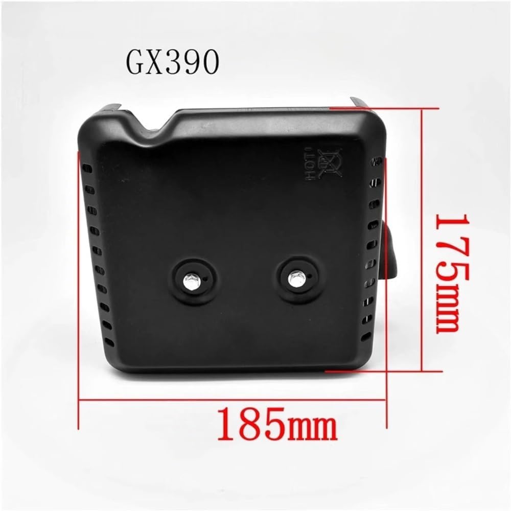 Screw Garden Accessories Fit for GX390 Pipe Water Pump Crusher 188F(Muffler)