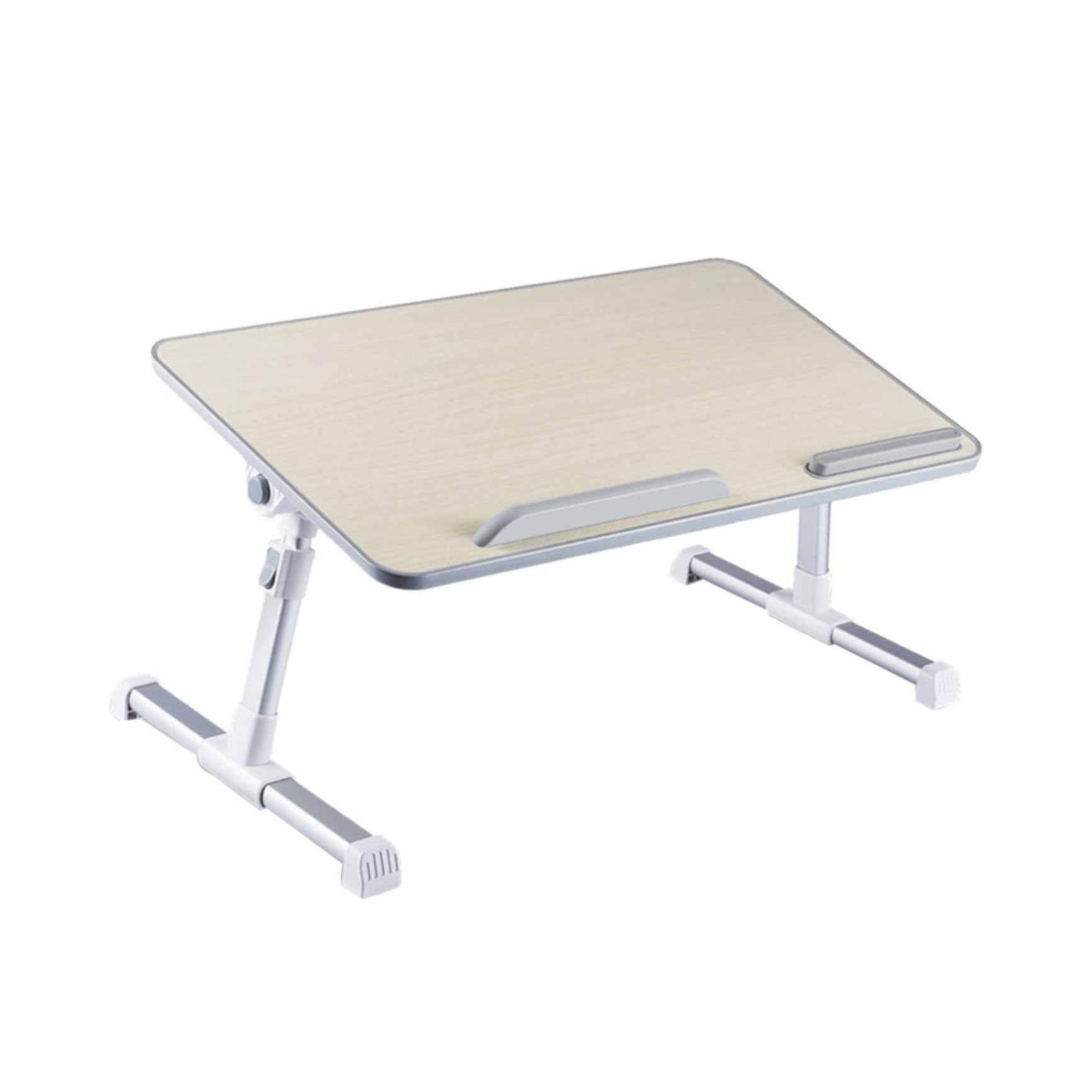 Table ordinateur pliable réglable compacte bureau bois