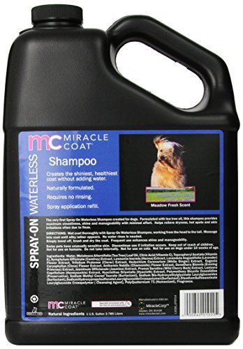 Miracle Coat Waterless Dog Shampoo, 1-Gallon
