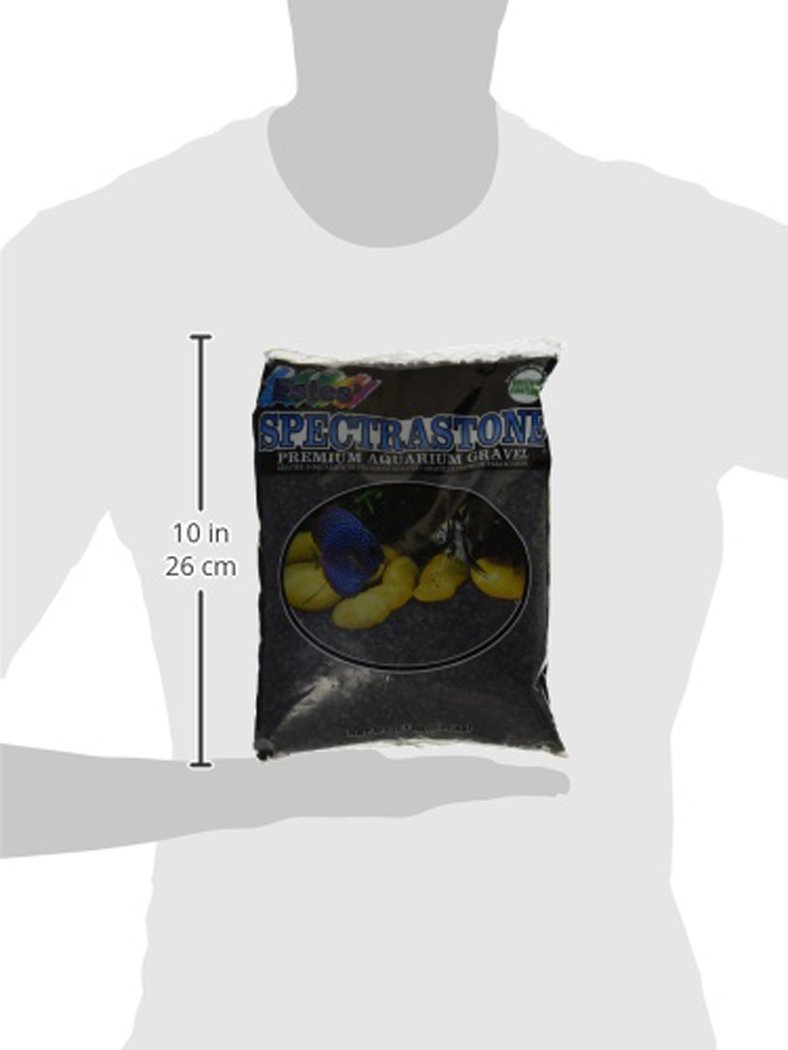 Gravier spécial Noir pour Aquarium d'eau Douce, Sac de 2,3 kg