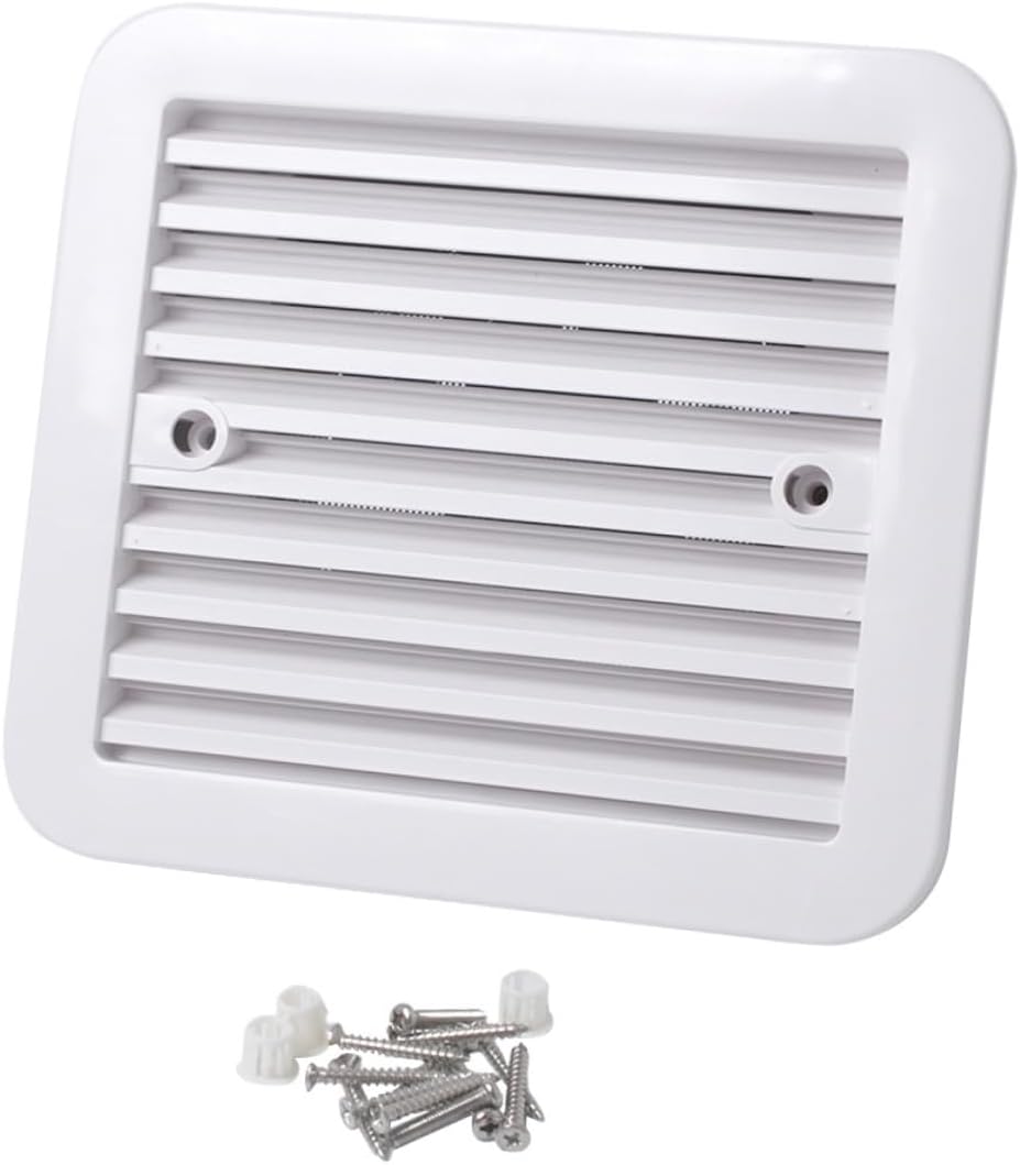 12v 8-inch Rv Exhaust Ventilation Fan Blades Silent Roof Vent Bathroom Air Vent Replacement Part for Camper and Motorhome