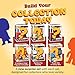 POP Figure Mystery Box - 6 Random Collectible POP Mini Toys & Vinyl Figures | Limited Edition Cartoon Mini Toys - Fans & Collectors | Gift Idea for Adults | Mystery Surprise Gift