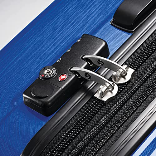 Image of Samsonite Winfield 2 Hardside Luggage with Spinner Wheels, Nordic Blue, 2-Piece Set (Carry-on /Medium), Winfield 2 Hardside Luggage With Spinner Wheels
