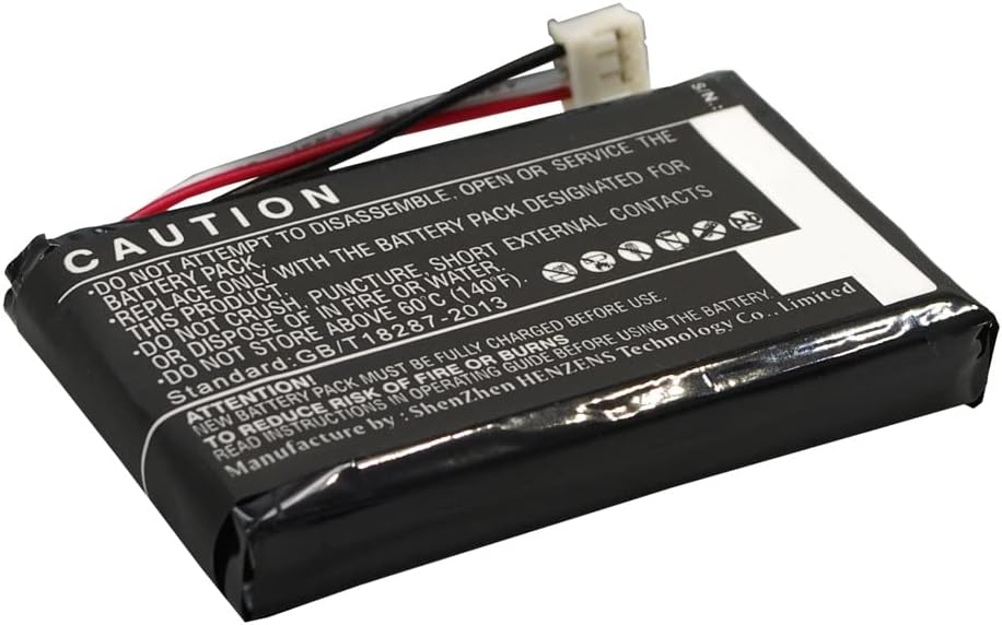 Synergy Digital Credit Card Reader Battery, Compatible with Safescan LB-205 Credit Card Reader Battery (Li-Pol, 7.4V, 1200mAh) : Office Products
