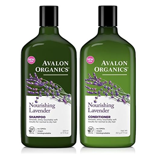 Avalon Organics Lavender Nourishing Shampoo & Conditioner Duo, 11 oz