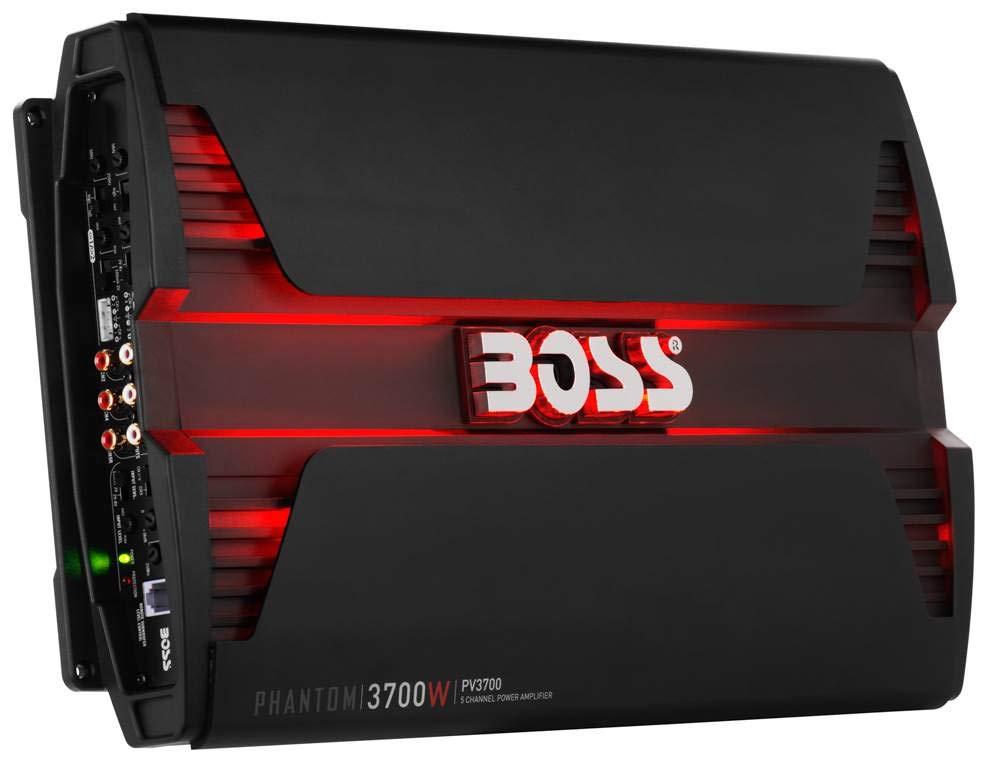 BOSS PHANTOM 3700W アンプ Amazon.co.jp: Boss 3700W 5チャンネル カーオーディオアンプ