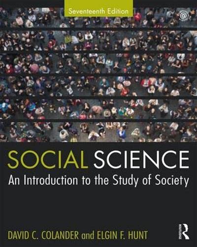 Amazon.com: Social Science: An Introduction to the Study of Society ...