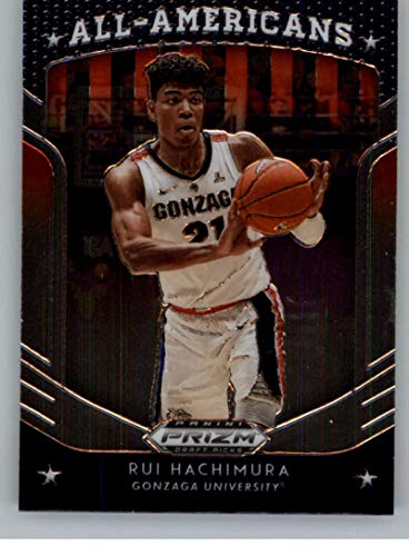 2019-20 Panini Prizm Draft All Americans #84 Rui Hachimura RC Rookie Gonzaga Bulldogs Basketball Trading Card