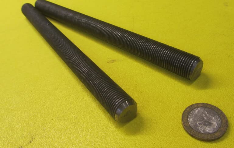 Grade B7 Steel Fully Threaded Rod 5/8"-18 x 8.00 Length 2 Pcs.