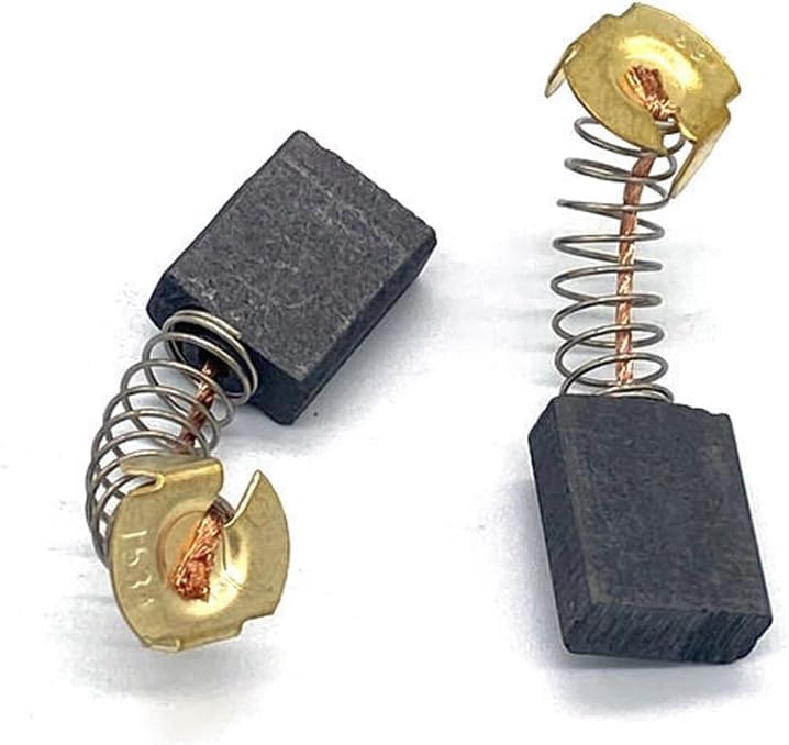 NOQUKA CB153 Carbon Brushes (6.5×13.5x16mm), Replacement for Makita CB153, CB-153, CB-154, CB-155, CB-157, CB-157, CB-161, CB-163, 181044-0 Brush (2-Pack)