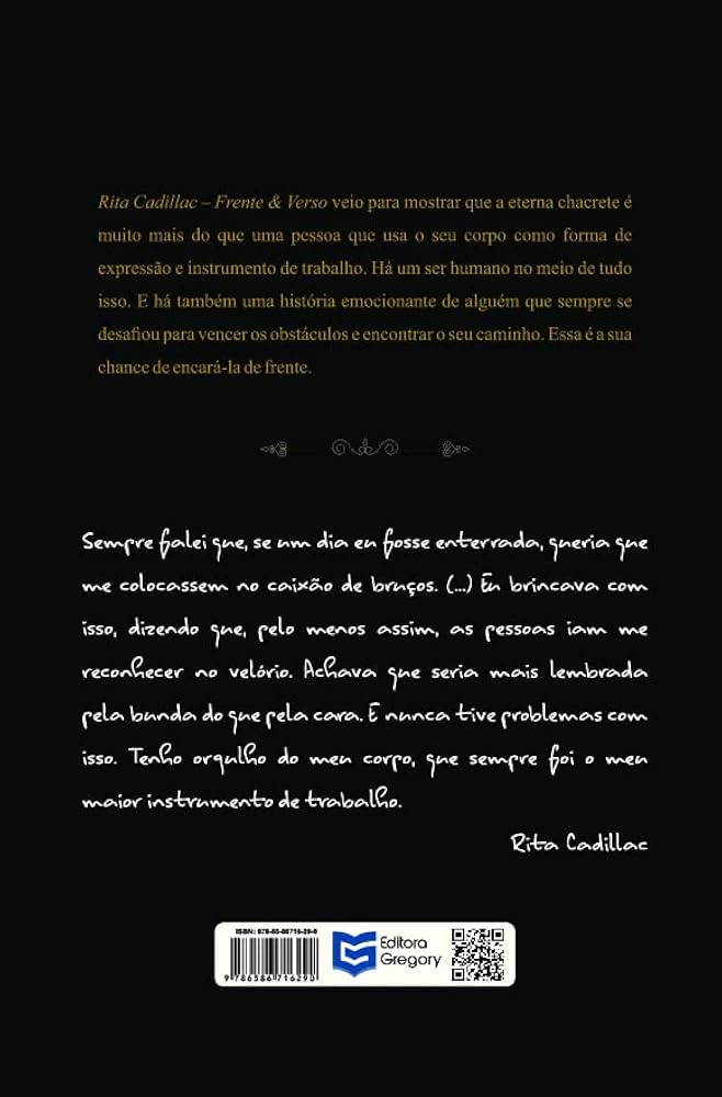 Rita Cadillac: Frente e Verso - Capa Dura (Volume 1) | Amazon.com.br