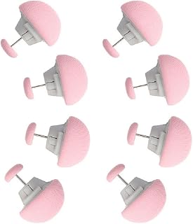 Duvet Clips, Duvet Cover Clips, Sheet Button Fasteners Mushroom Quilt Fixing Pin for Bedding Accessories 8pcs Pink