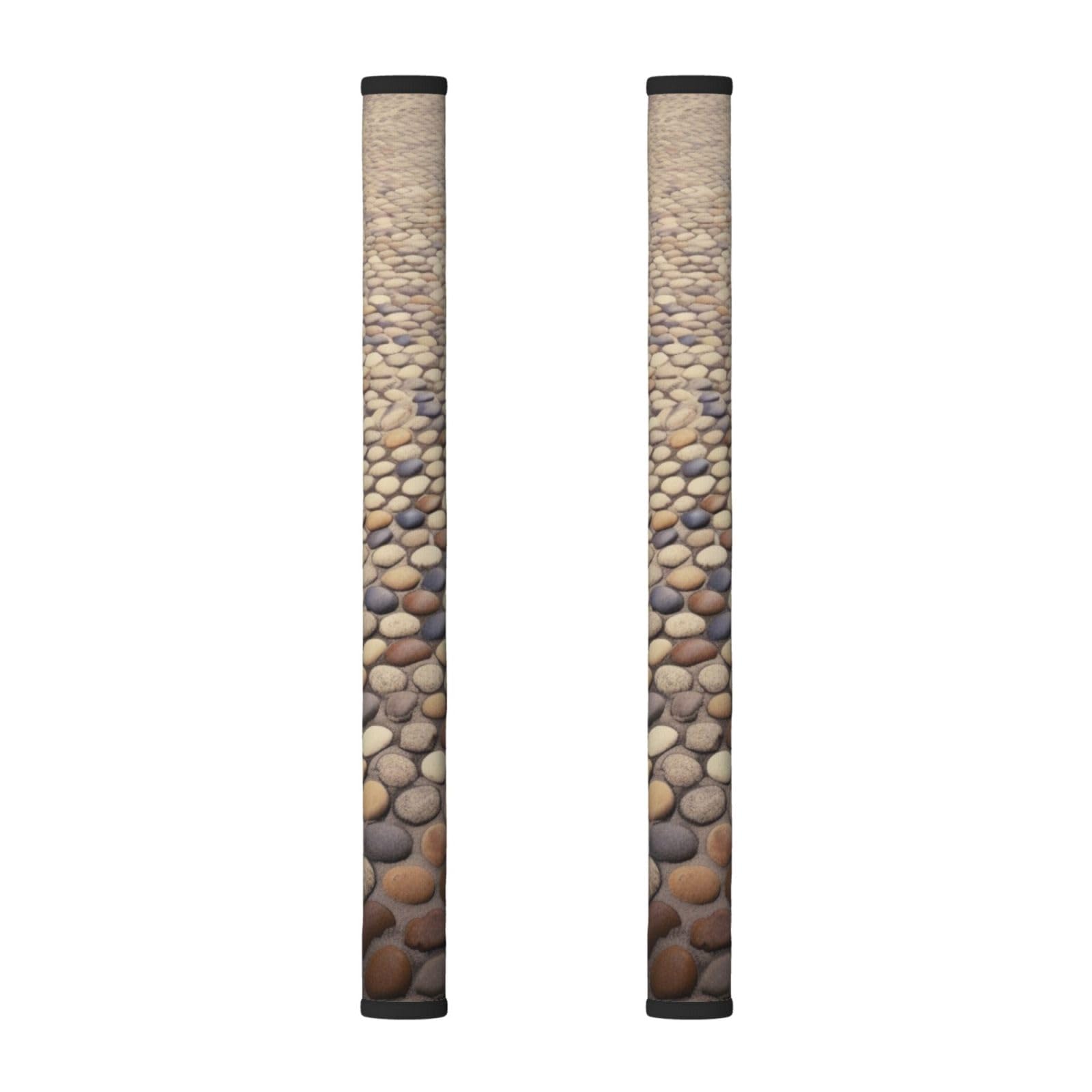 VGFJHNDF Refrigerator Door Handle Covers 2-Pack, Cobblestone Printed Protect and Decorate for Fridge Ovens Dishwashers