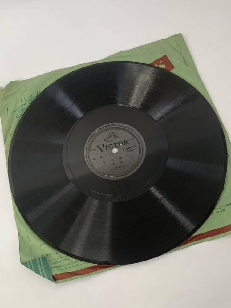 SP盤レコード　29枚 Amazon.co.jp: ☆3168 水ぶし/五月雨に 市丸 SP盤レコード