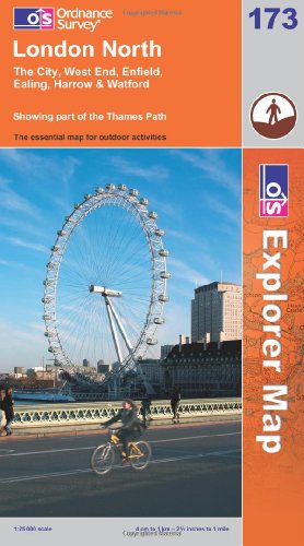 OS Explorer map 173 : London North
