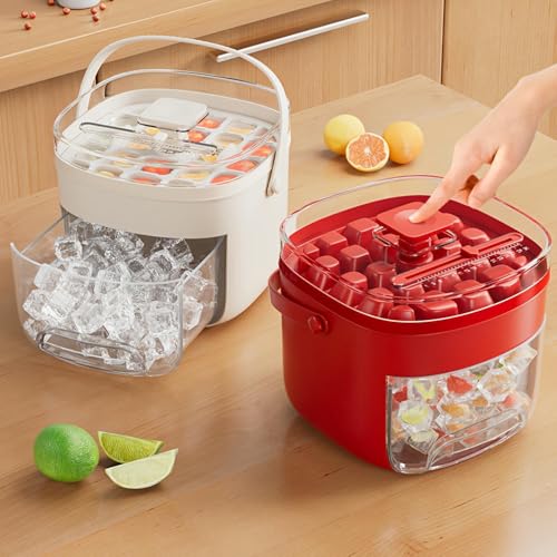 Machine à glaçons anti odeur double couche pour libérer la glace net - 2