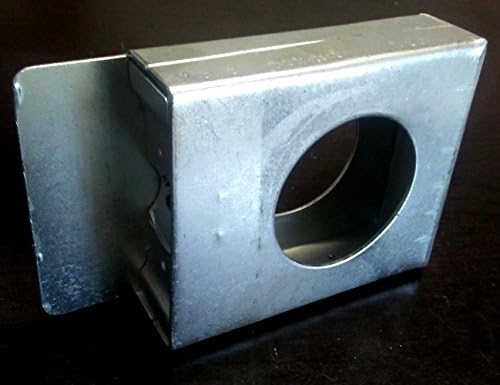 1 1/4" Zinc Gate Lock Box Single Hole