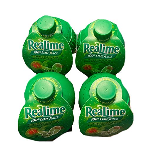 ReaLime Lime Juice | Lime Juice From Concentrate | 2.5 oz Each Bottle