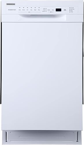 EdgeStar BIDW1802WH Lavavajillas empotradas de 18 pulgadas de ancho con 8 posiciones