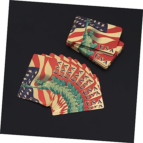 HEMOTON 3stücke Goldene Spielkarten Plattierte Pokerkarten Für Poker Und Kartenspiele Leicht Und Strapazierfähig Für Familienpartys Und Sammlungen – Bild 8