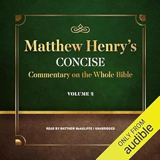 Matthew Henry&rsquo;s Concise Commentary on the Whole Bible, Vol. 2 cover art