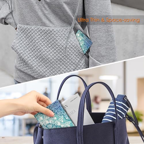 Image of FINTIE Soft Eyeglasses Case with Cleaning Cloth, Portable Squeeze Top Vegan Leather Glasses Pouch, Sunglasses Eyewear Bag