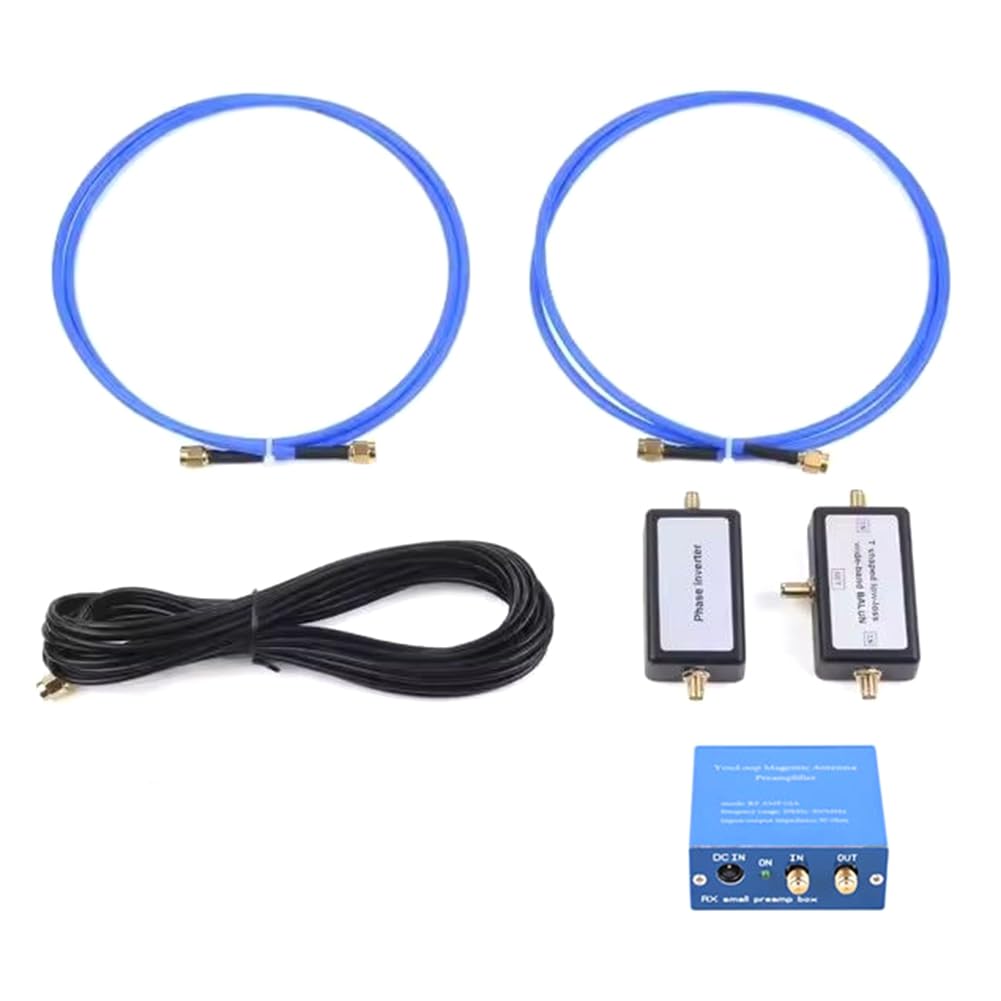 Tragbarer 250 MW Passiver Magnetischer Audio-Antennenverstärker mit Geringem Verlust und Großer Reichweite, Magnetisch Gekoppelter YouLoop-Antennenverstärker SMA