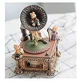 Mouse phonograph music box, no battery, brand movement