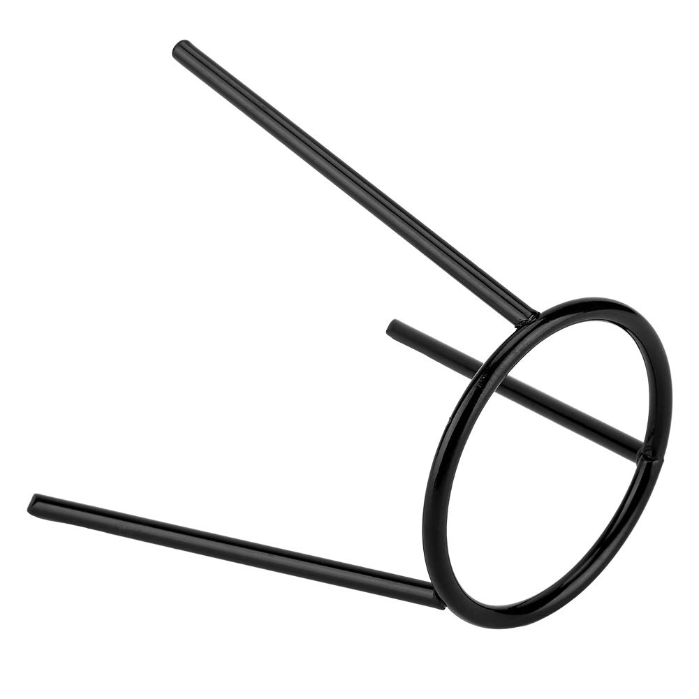 Supporto per Becco Bunsen, Treppiede Laboratorio, Acciaio Ad Alta Durezza, Riscaldamento con Lampada Ad Alcool, Educazione Fisica e Chimica, Acciaio Inossidabile, Anelli di