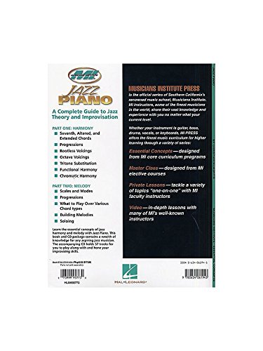 Jazz Piano: Essential Concepts Series (Musicians Institute: Essential Concepts) image 3