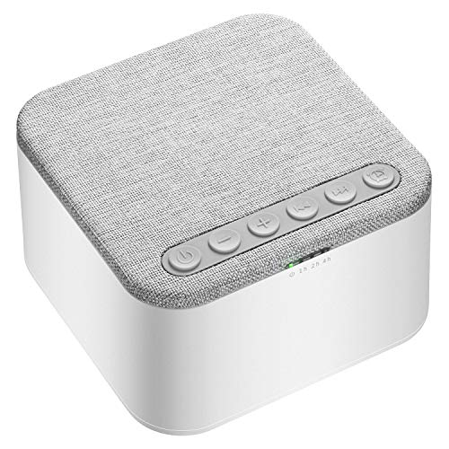 White Noise Machine, X-Sense Sleep Sound Machine with 40 Non-Looping Soothing Sounds