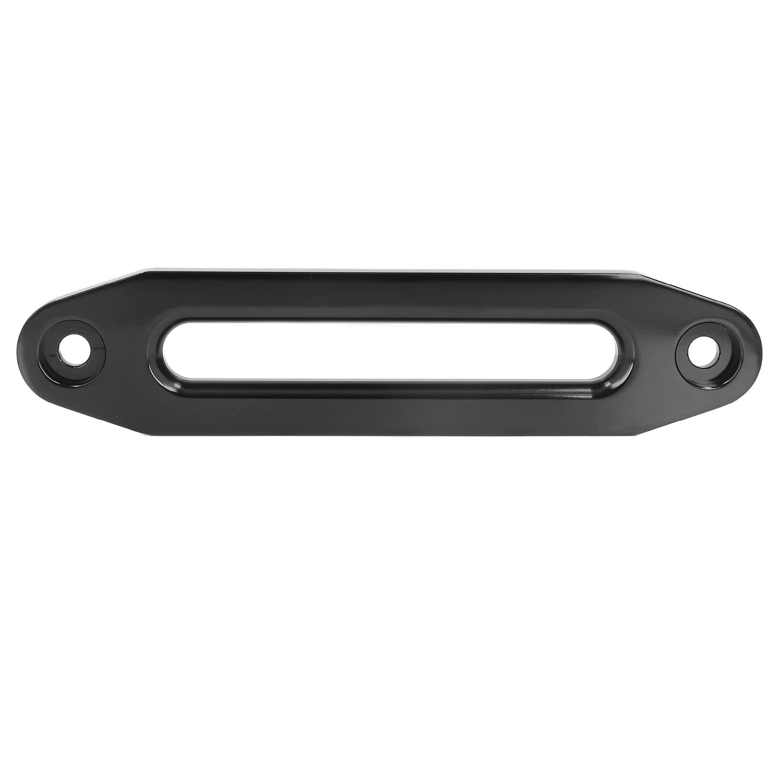 Treuil Hawse Fairlead, 8000-15000lb Chargement 10in Bords Lisses Side Side Fairlead Anodisé Alliage Écubier Chaumard Treuil Synthétique for ATV