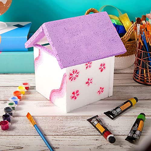 Bright Creations EPS Foam Sheet Pack - Cosplay Foam Sheets & DIY Craft Modeling Material - Polystyrene Block for Embroidery & Sculpting Projects - 11 x 17 x 0.5 in, Pack of 14, White - Image 6