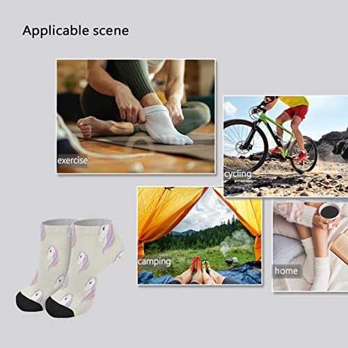 Horn Crew Socks For Women Ankle Socks Girls Hidden Socks Trendy Low Ankle Socks Girls #TOP6