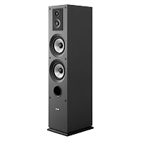 VEVOR Altoparlante da Pavimento, Altoparlante a Torre a 3 Vie con Doppi Woofer da 133,3 mm
