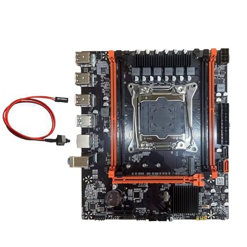 Wsikafxn B85 X99 �f�X�N�g�b�v�}�U�[�{�[�h LGA2011-3 4X DDR4 REG ECC RAM �X���b�g M.2 PCIE 3.0 X99 �Q�[�~���O�}�U�[�{�[�h �X�C�b�`�P�[�u���t��