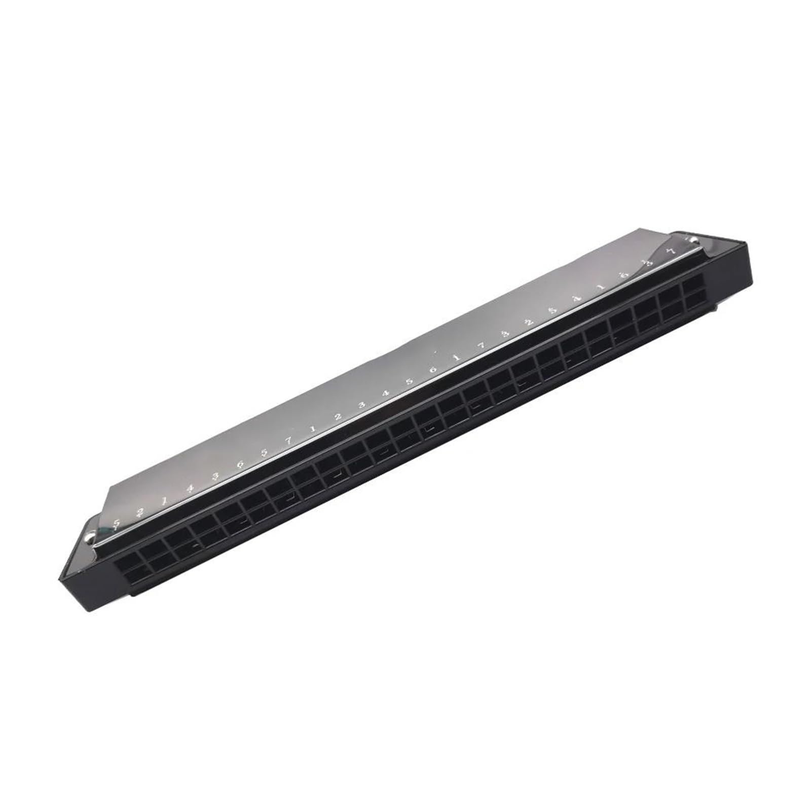 Harmonijka 24-otworowy Klucz C Tremolo Harmonica Blues Folk Musical Instrument Ustny