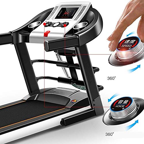 Image of High-End Treadmill Walking with Bluetooth Audio, Small Folding Indoor Electric Walking Machine, Special for Ultra-Quiet Gym, with Massage Machine, Sit-Up Function