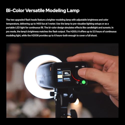 Ficha técnica Godox AD200Pro II Flash de bolsillo kit AK-R1 200 W 2.4 G inalámbrico Speedlite TTL Auto-flash 1/8000s HSS 0.01-1.8s Tiempo de reciclaje con luz de modelado bicolor - Fernando Cortés Ficha técnica Godox AD200Pro II Flash de bolsillo kit AK-R1 200 W 2.4 G inalámbrico Speedlite TTL Auto-flash 1/8000s HSS 0.01-1.8s Tiempo de reciclaje con luz de modelado bicolor - Fernando Cortés