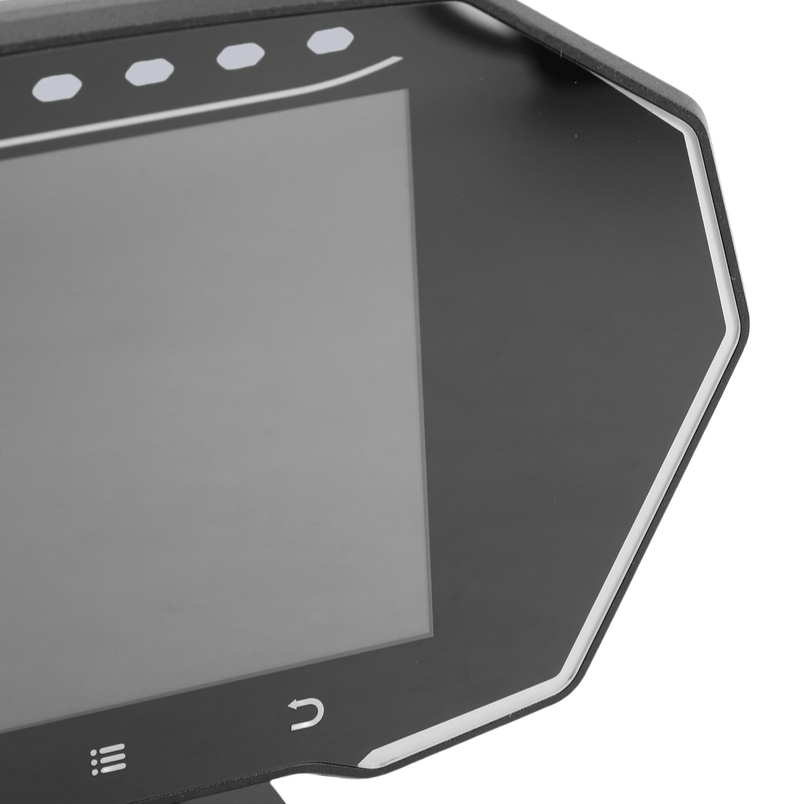 Alomejor Wyświetlacz Samochodowy HUD Prędkościomierz GPS GPS z automatyczną jasnością Alerty w Trybie Podwójnym Inklinometr Projekcja Przedniej Szyby dla Większości Kierowców Samochodów Benzynowych