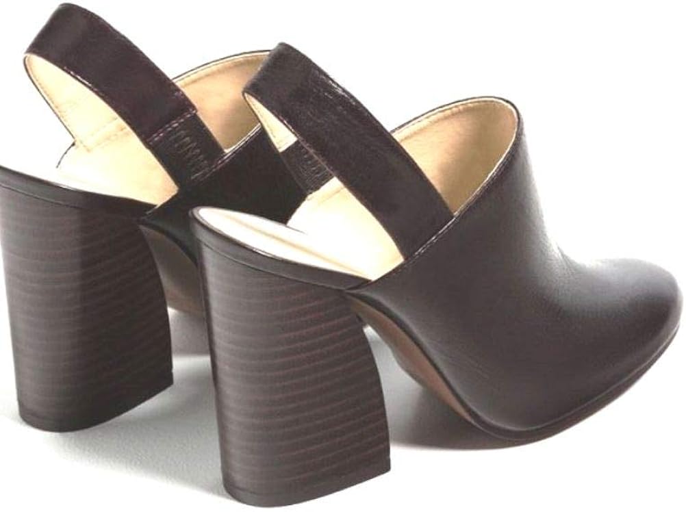 slingback mule heels