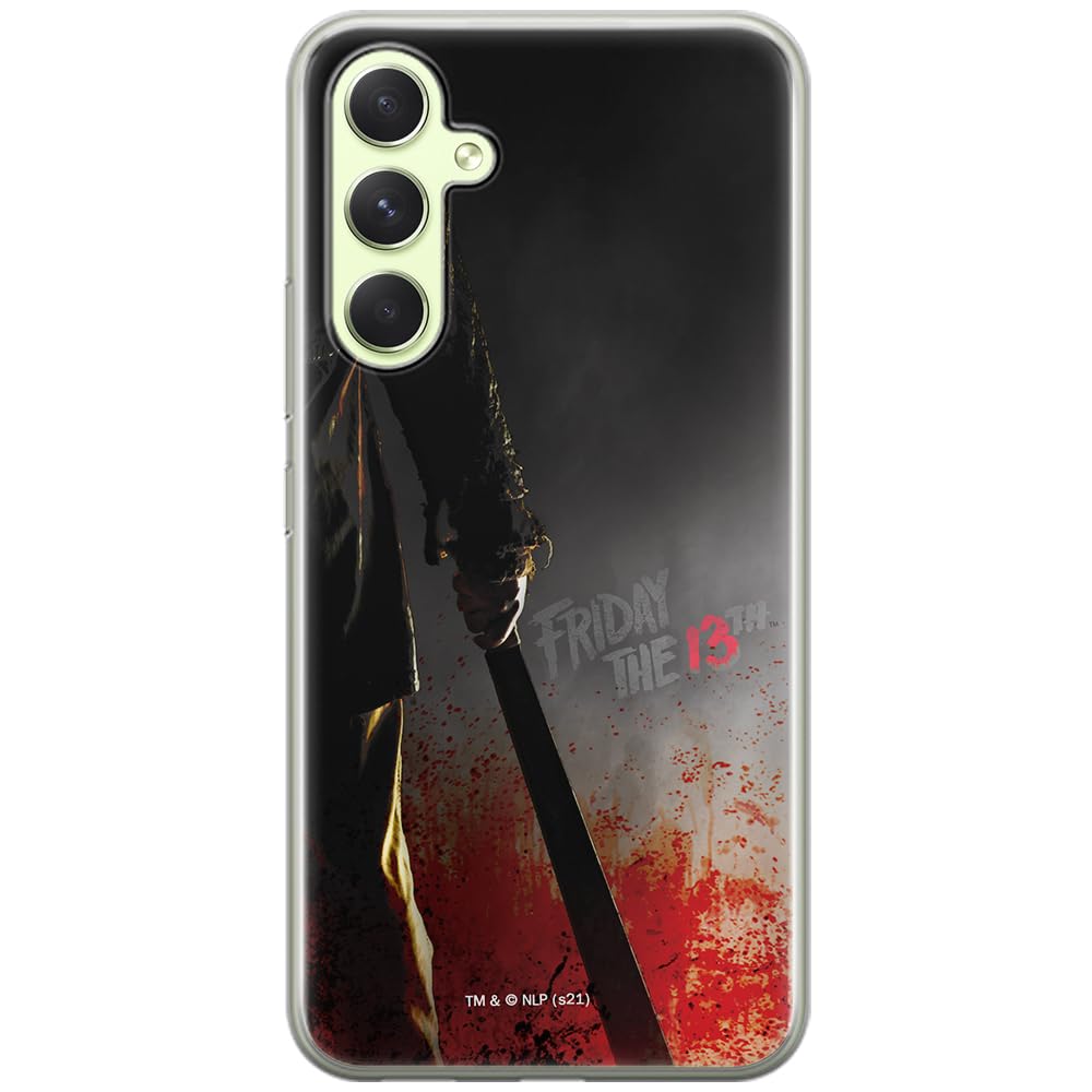 ERT GROUP mobile phone case for Samsung A54 5G original and officially Licensed Horror pattern Friday the 13th 012 optimally adapted to the shape of the mobile phone, case made of TPU