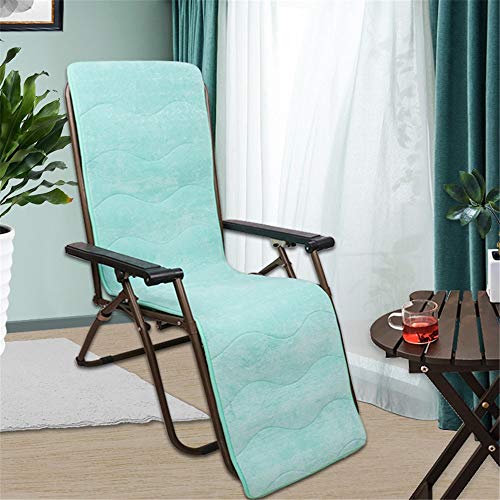 Feixunfan Rocking Chair Cushions Indoor And Outdoor Garden Patio Removable Soft Breathable And Comfortable Lounge Chair Cushion for Chair Sofa (Color : Blue, Size : Free size)