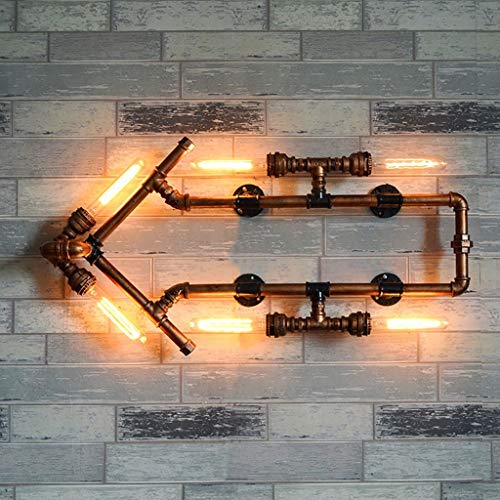Lámpara de pared estilo loft personalidad creativa de hierro 2