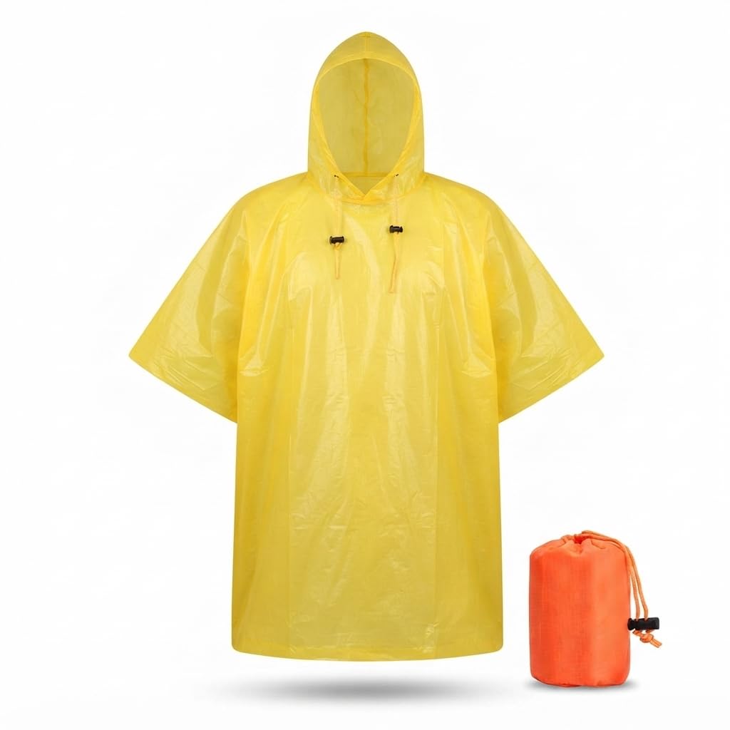 drumstone (3 years warranty Unisex Waterproof Raincoat with Hood Lightweight Rain Suit Full Sleeve Reusable Windproof Rain Wear Jacket for Bike Riding Travel Hiking Camping Outdoor Monsoon-picture-31