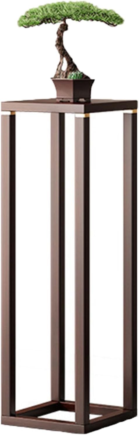 2 Tier 2 Potted Plant Stands for Indoor Plants, Corner Plant Stand,Plant Shelf for Indoor, for Multiple Plants Indoor(Size:A,Color:Walnut Color) (Walnut Color B)