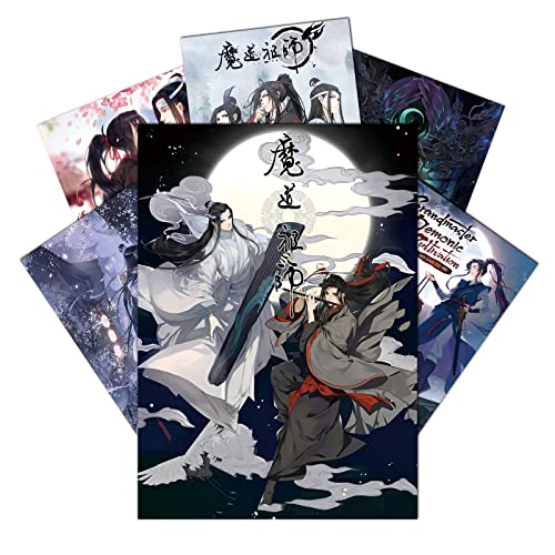 Mo Dao Zu Shi Posters, Set Of 6 Anime Print Art Posters For Home Bedroom And Dorm Wall Decor, Mo Dao Zu Shi Posters Gift Set For Teens, 10X14 Inches, No Framed #TOP29