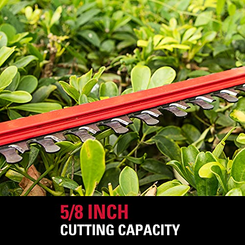 Powerworks 20V 20 Inch Cordless Hedge Trimmer Electric Grass Trimmer, Dual Action Blade & 5/8" Cutting Capacity, Xb 2Ah Battery And Charger Included ,For Bush Lawn And Garden #TOP3